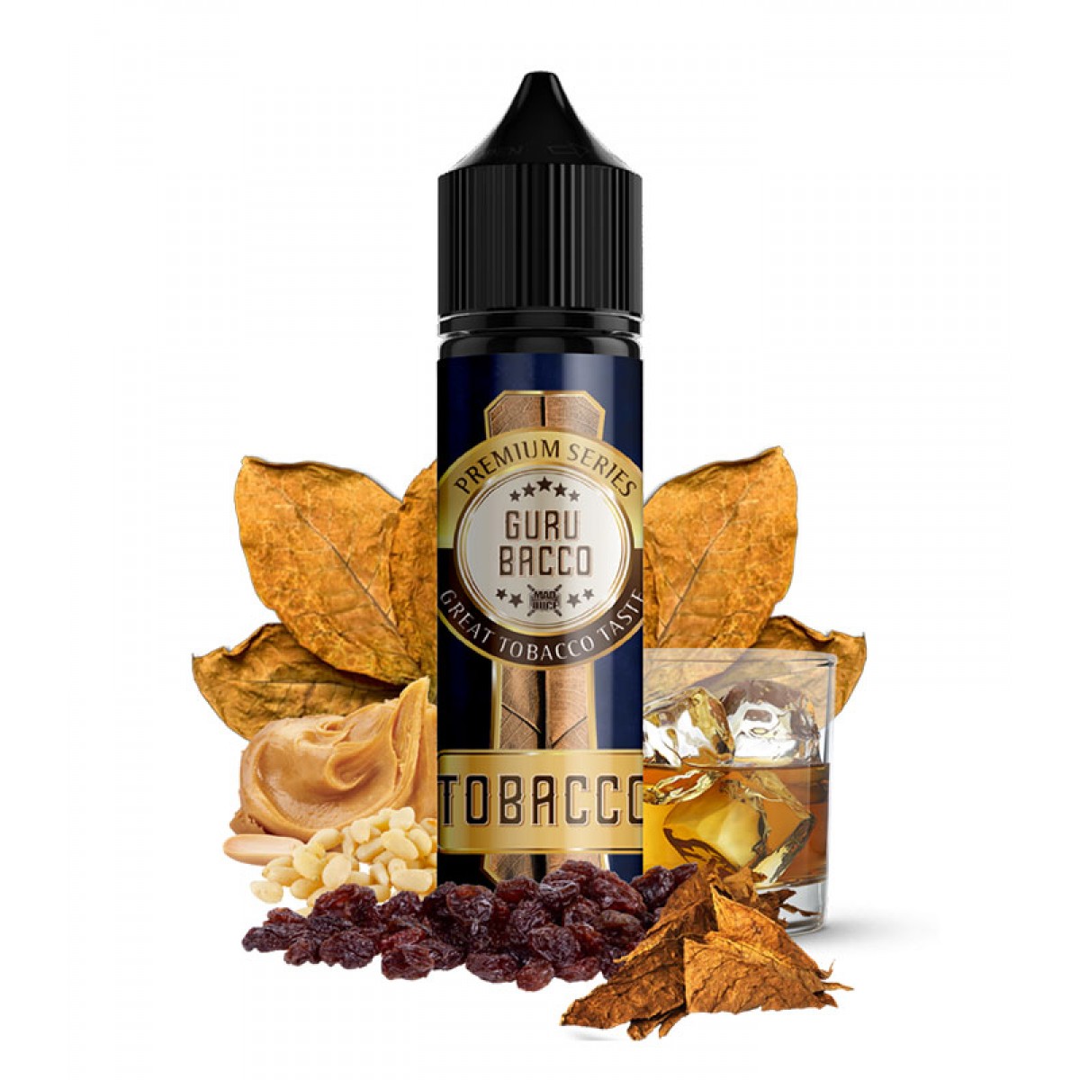 Mad Juice Tobacco Flavour Shot Guru Bacco 15ml/60ml